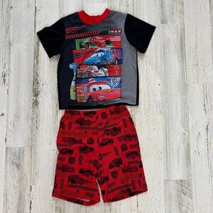 Disney CARS Little Boys Size 6 Short Sleeve Knit Pajamas